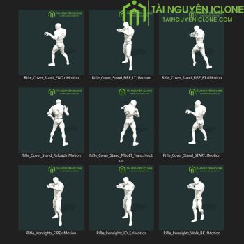 Gói iClone Chiến đấu với súng trường 02