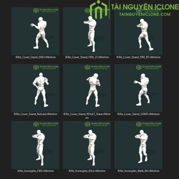 Gói iClone Chiến đấu với súng trường 02