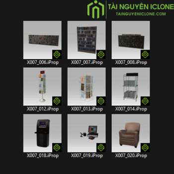 Gói iClone Cửa hàng sách