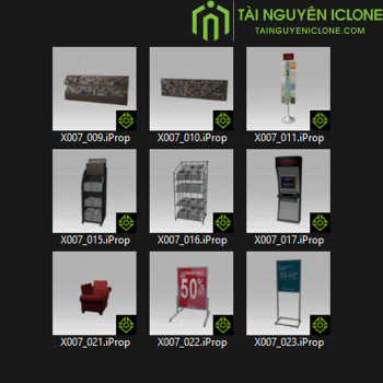 Gói iClone Cửa hàng sách