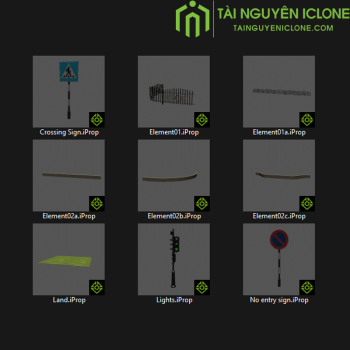 Gói iClone Đường phố trong thành phố