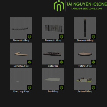 Gói iClone Đường phố trong thành phố