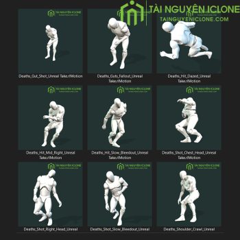 Gói iClone Hành động bị chết