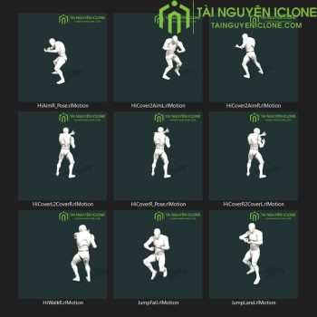 Gói iClone Hành động che chắn nâng cao