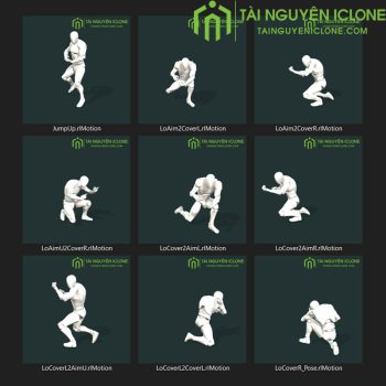 Gói iClone Hành động che chắn nâng cao