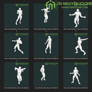 Gói iClone Kiểu nhảy Morro