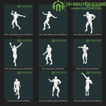 Gói iClone Kiểu nhảy Morro