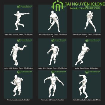 Gói iClone Kiểu nhảy Morro