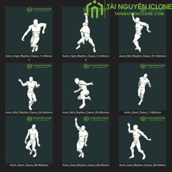 Gói iClone Kiểu nhảy Morro
