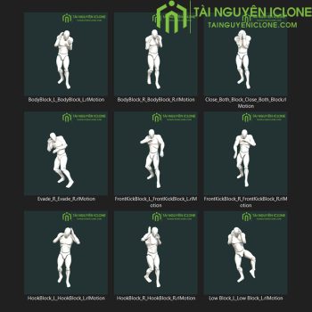 Gói iClone Muay Thái chuyên nghiệp