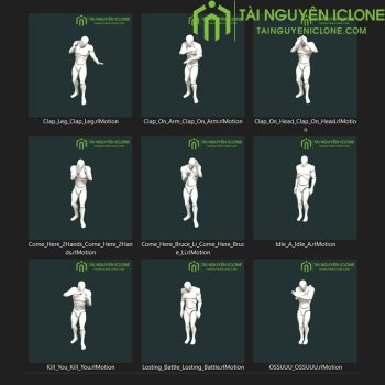 Gói iClone Muay Thái chuyên nghiệp