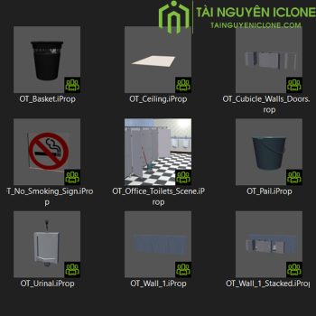 Gói iClone Nhà vệ sinh doanh nghiệp