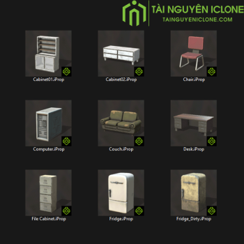 Gói iClone Nội thất ngày tận thế