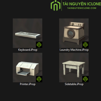 Gói iClone Đồ vật ngoài trời ngày tận thế
