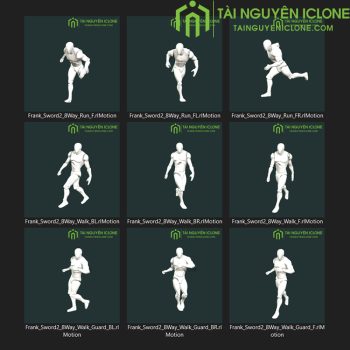 Gói iClone Nữ kiếm sĩ