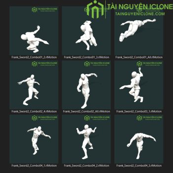 Gói iClone Nữ kiếm sĩ