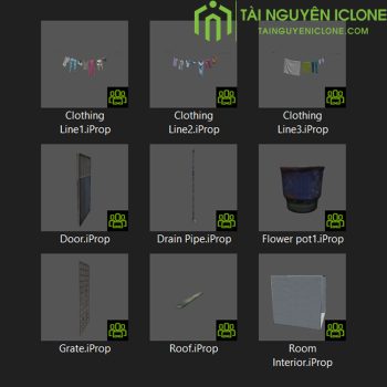 Gói iClone Phong cảnh hẻm Địa Trung Hải