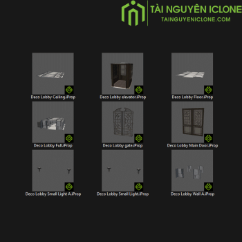 Gói iClone Sảnh trang trí