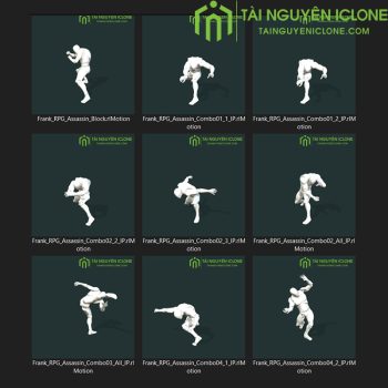 Gói iClone Sát thủ Ninja
