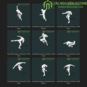 Gói iClone Sát thủ Ninja