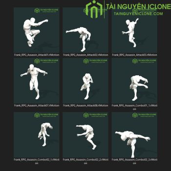 Gói iClone Sát thủ Ninja