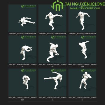 Gói iClone Sát thủ Ninja