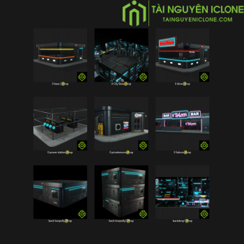 Gói iClone Thành phố công nghệ