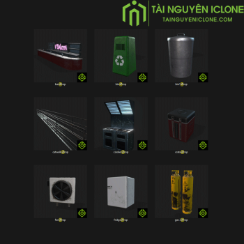 Gói iClone Thành phố công nghệ