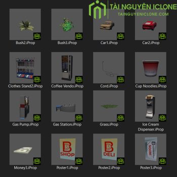 Gói iClone Trạm xăng Bituka