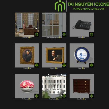 Gói iClone Văn phòng tổng thống