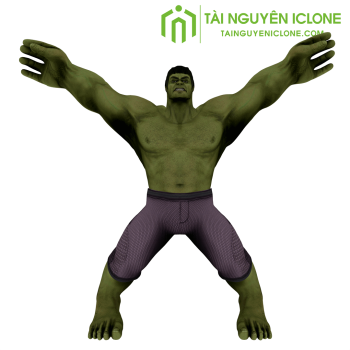 Gói iClone Nhân vật Hulk Age of Ultron