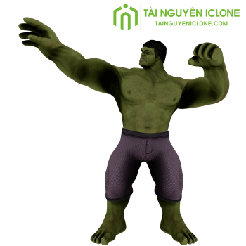 Gói iClone Nhân vật Hulk Age of Ultron