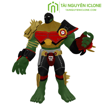 Gói iClone Nhân vật Hulk Horseman