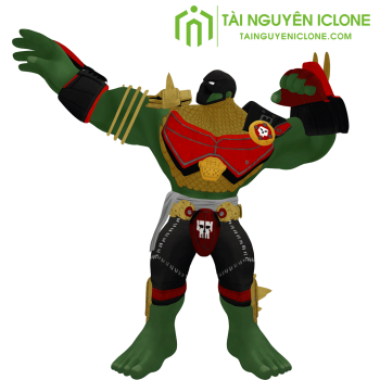 Gói iClone Nhân vật Hulk Horseman