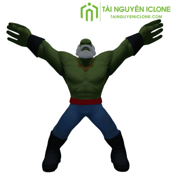Gói iClone Nhân vật Hulk Maestro