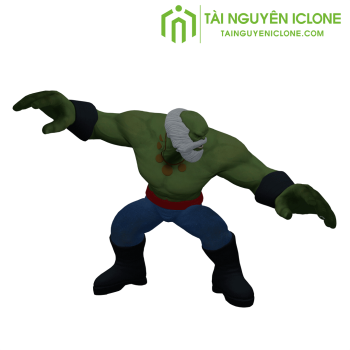 Gói iClone Nhân vật Hulk Maestro