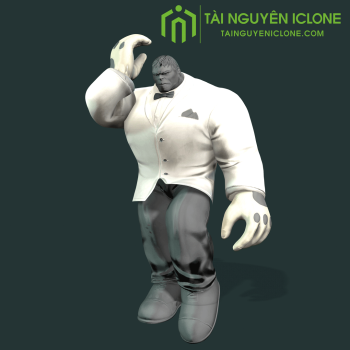 Gói iClone Nhân vật Hulk Mr Fixit Tuxedo