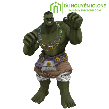 Gói iClone Nhân vật Hulk Ultimate