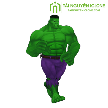 Gói iClone Nhân vật Hulk Default 1
