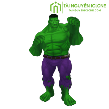 Gói iClone Nhân vật Hulk Default 1