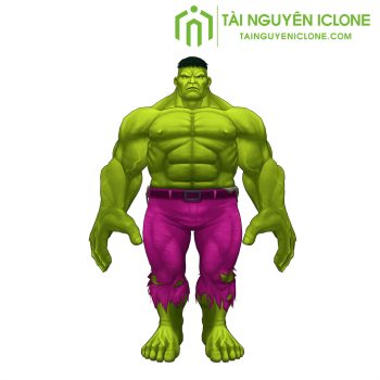 Gói iClone Nhân vật Hulk Classic 2