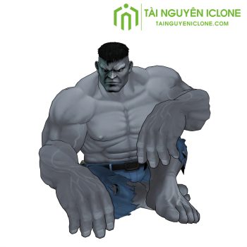 Gói iClone Nhân vật Grey Hulk 3