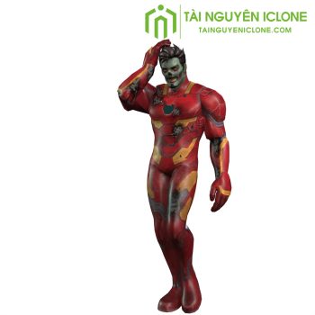 Gói iClone Nhân vật Iron Man Zombie