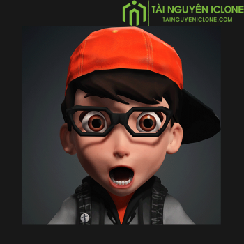 CC3 Nick Scary Teacher 3D model iclone 8