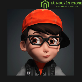 CC3 Nick Scary Teacher 3D model iclone 8