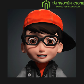 CC3 Nick Scary Teacher 3D model iclone 8