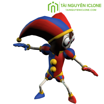 Gói iClone Nhân vật Pomni trong The Amazing Digital Circus