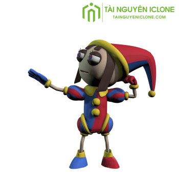 Gói iClone Nhân vật Pomni Final trong The Amazing Digital Circus
