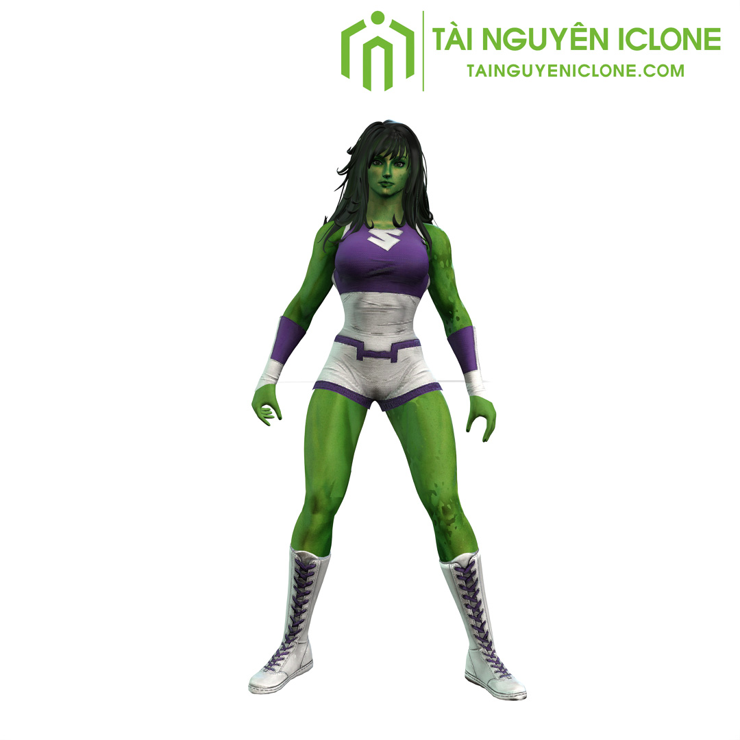 Gói iClone Nhân vật Hulk Lawyer