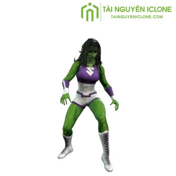 Gói iClone Nhân vật Hulk Lawyer